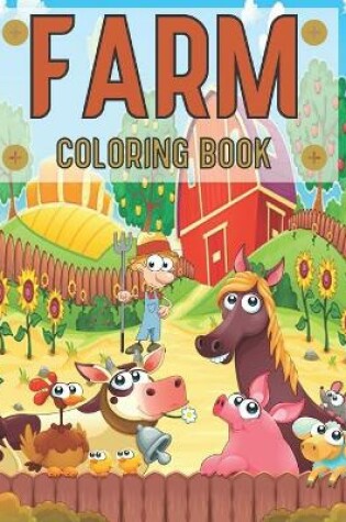 Cover of Farm Coloring Book