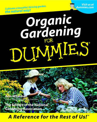 Book cover for Organic Gardening For Dummies