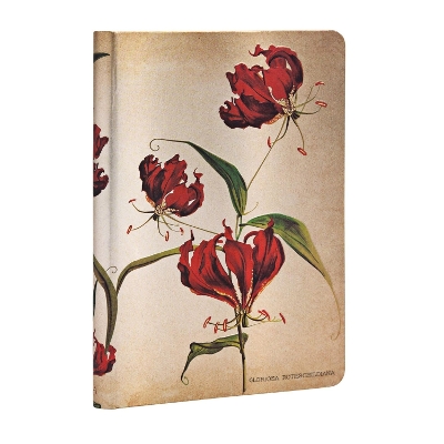 Book cover for Gloriosa Lily Mini Lined Hardcover Journal