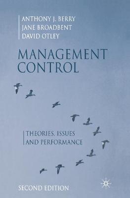 Book cover for Management Control