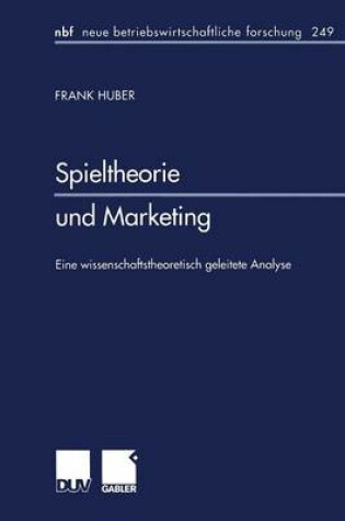 Cover of Spieltheorie und Marketing