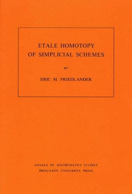 Cover of Etale Homotopy of Simplicial Schemes. (AM-104), Volume 104