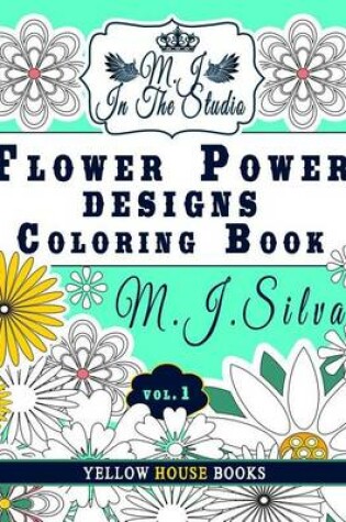 Cover of Flower Power Designs Coloring Book