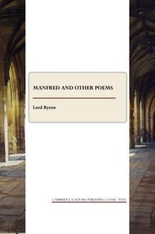 Cover of Manfred and other poems