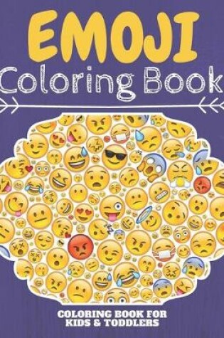 Cover of Emoji Coloring Book