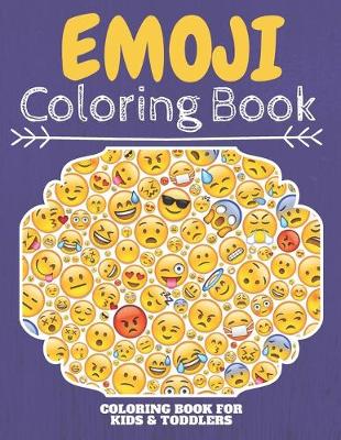 Cover of Emoji Coloring Book