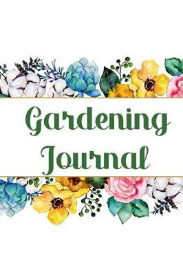 Book cover for Gardening Journal