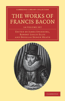 Cover of The Works of Francis Bacon 14 Volume Paperback Set