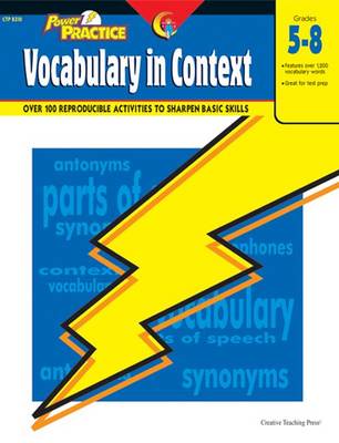 Book cover for Vocabulary in Context