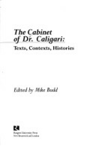 Cover of Cabinet Of Dr. Caligari