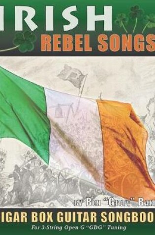 Cover of Irish Rebel Songs Cigar Box Guitar Songbook