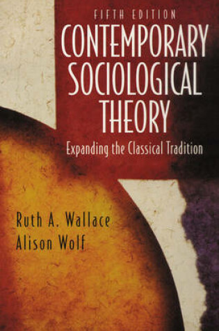 Cover of Contemporary Sociological Theory