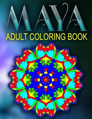 Book cover for MAYA ADULT COLORING BOOKS - Vol.3
