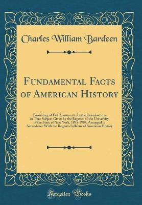 Book cover for Fundamental Facts of American History