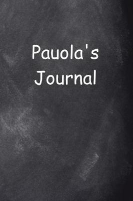 Book cover for Pauola Personalized Name Journal Custom Name Gift Idea Pauola