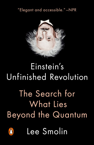 Book cover for Einstein's Unfinished Revolution