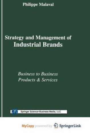 Cover of Strategy and Management of Industrial Brands