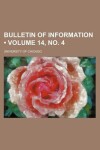 Book cover for Bulletin of Information