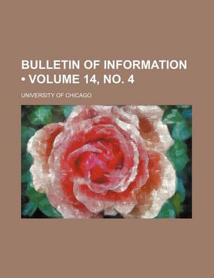 Cover of Bulletin of Information