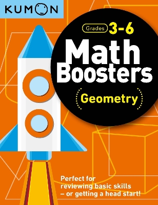 Book cover for Math Boosters: Geometry (Grades 3-6)