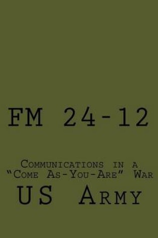 Cover of FM 24-12