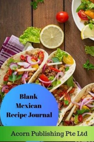 Cover of Blank Mexican Recipe Journal