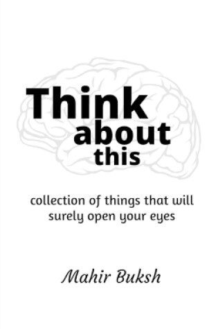 Cover of Think about this