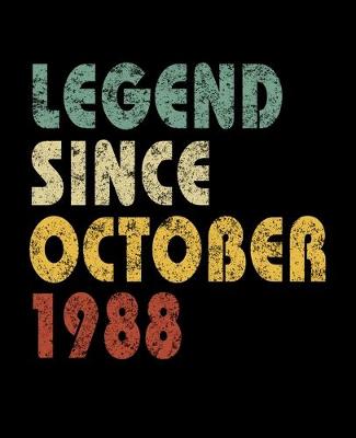 Book cover for Legend Since October 1988