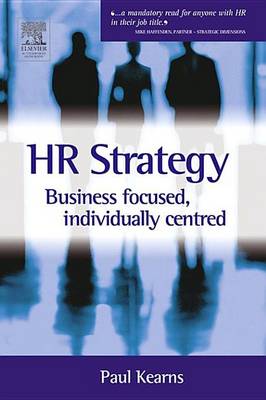 Book cover for HR Strategy: Business Focused Individually Centred