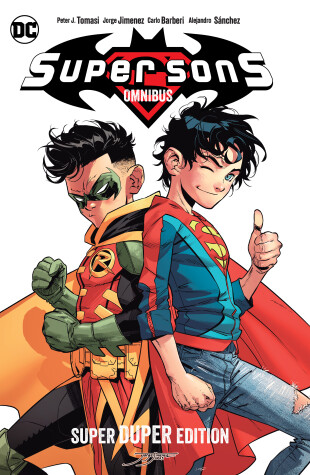 Book cover for Super Sons Omnibus Super Duper Edition