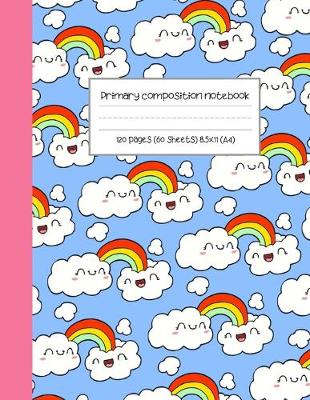 Book cover for Primary composition notebook 120 pages (60 sheets) 8.5x11 (A4)