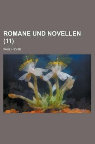 Cover of Romane Und Novellen