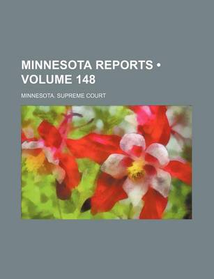 Book cover for Minnesota Reports (Volume 148)