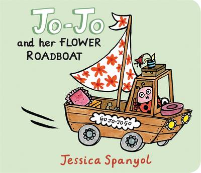 Book cover for Minibug Jo-Jo And Her Flower Road-Boat