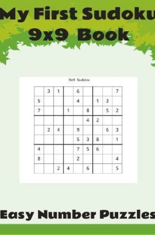 Cover of My First Sudoku 9x9 Book.