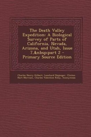 Cover of The Death Valley Expedition