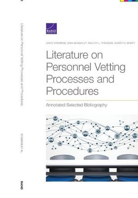 Book cover for Literature on Personnel Vetting Processes and Procedures