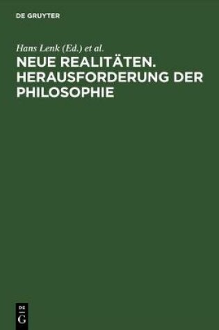 Cover of Neue Realitaeten: Herausforderungen Der Philosophie