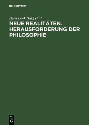 Book cover for Neue Realitaeten: Herausforderungen Der Philosophie