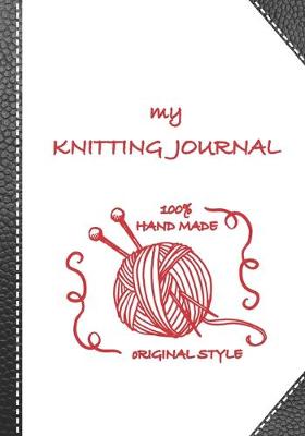 Book cover for My knitting journal