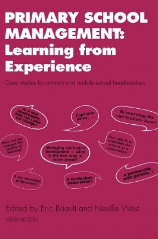 Cover of Primary School Management: Learning from Experience