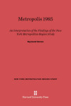 Book cover for Metropolis 1985