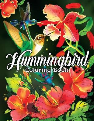 Book cover for Hummingbird Coloring Book