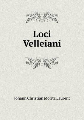 Book cover for Loci Velleiani