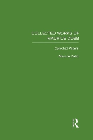 Cover of Collected Works of Maurice Dobb