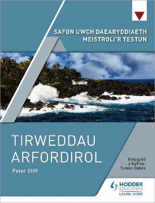 Book cover for Safon Uwch Daearyddiaeth Meistroli'r Testun: Tirweddau Arfordirol
