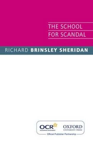 Cover of OCR The School for Scandal