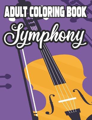 Cover of Adult Coloring Book Symphony