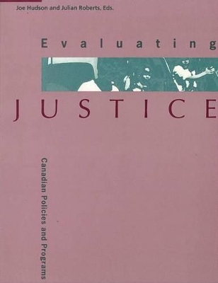 Book cover for Evaluating Justice