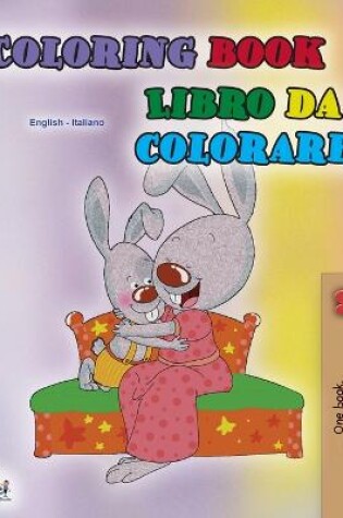 Cover of Coloring book #1 (English Italian Bilingual edition)